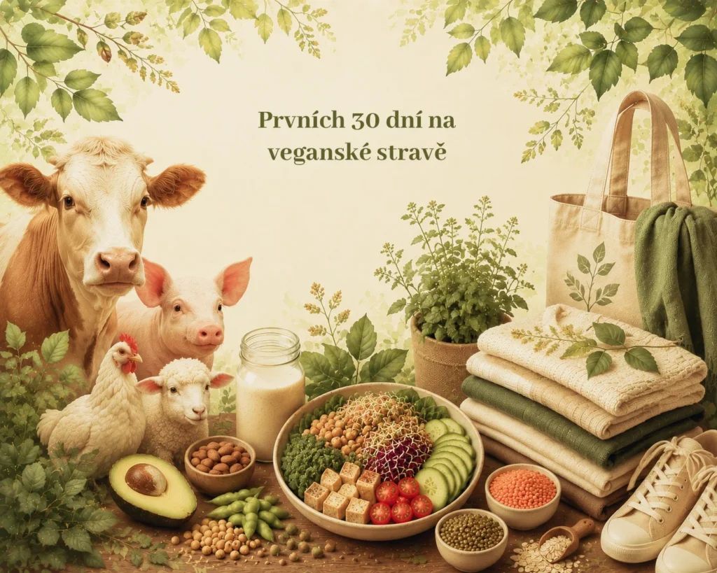 Prvních 30 dní na veganské stravě