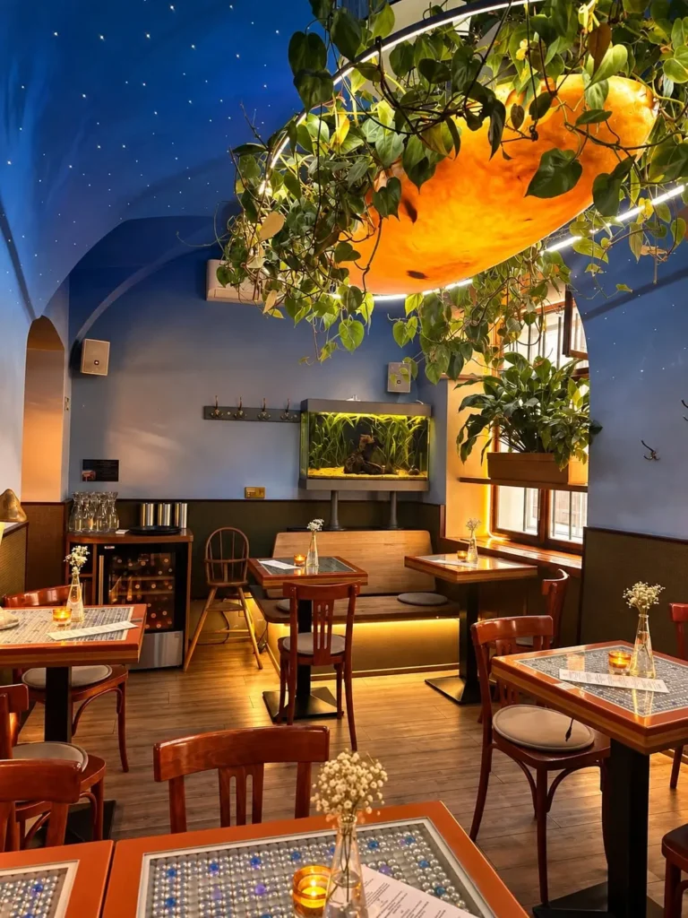 Lehká hlava – vegetariánská restaurace — fotografie